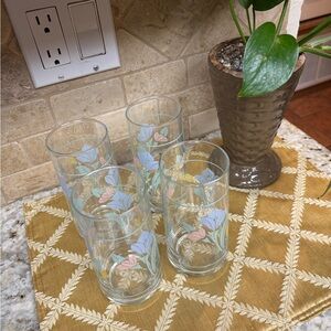 Vintage Corelle FRIENDSHIP 14 Oz. Drinking Glasses/Tumblers—Set Of 4